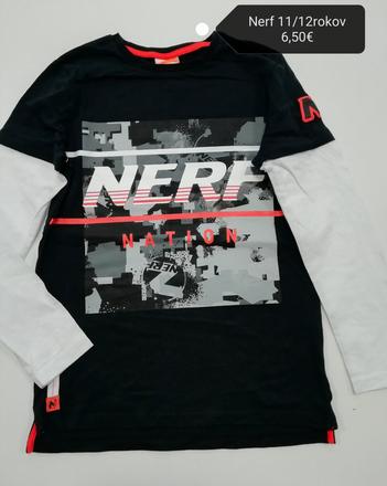Čierne tričko nerf, 152