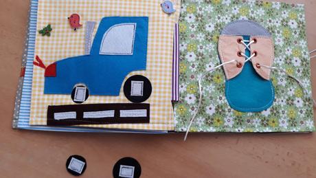 Quiet book - interaktívna kniha pre deti, 