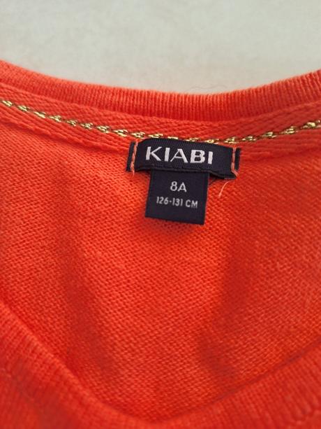 Predam oranzovy sveter, 134