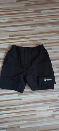 Cyklistické šortky s ochrannou vložkou, 140