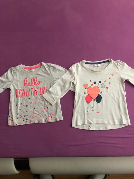 Trička dlhy rukáv 74, 74