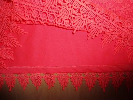 Neonovo oranzovy letny top, h&m,l