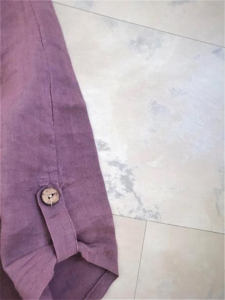 Voľná ľanová košeľa /tunika, xxl