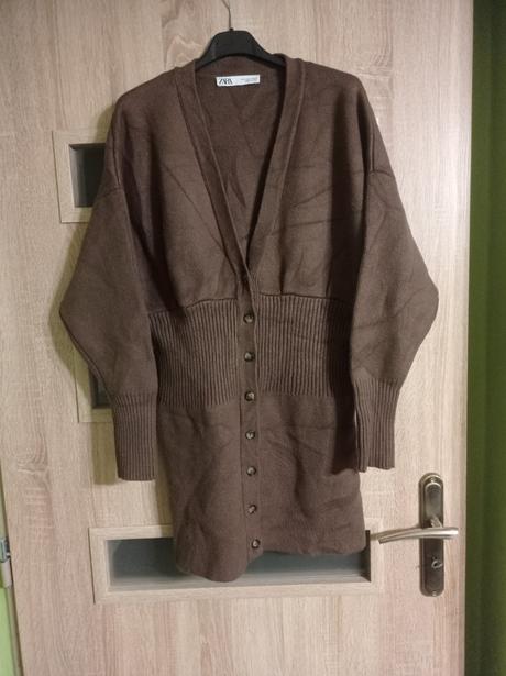 Predĺžený sveter zara, zara,s