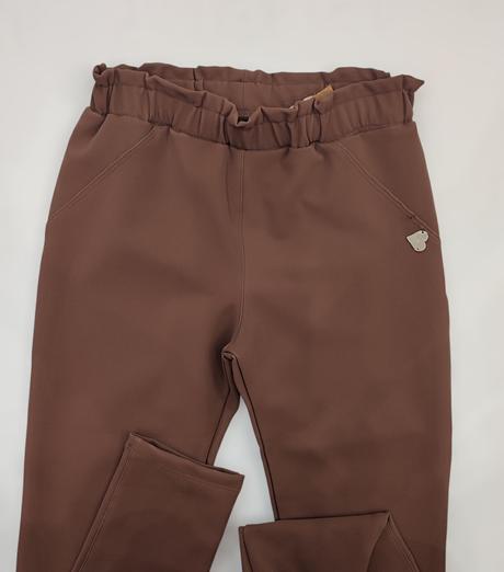 Zateplené koženkové nohavice, 170