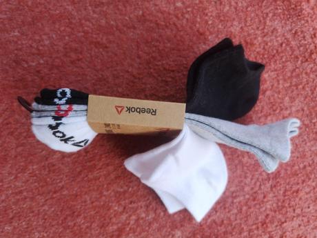 Reebok pánske ponožky 3 páry veľkosť 40-45, reebok,40 / 42 / 44 / 46