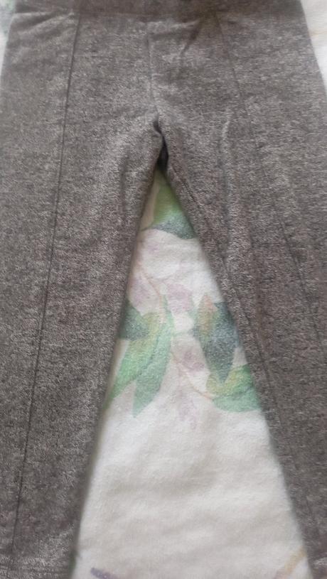 Zateplené legínky, h&m,98
