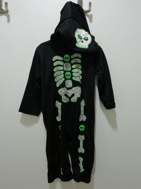 Kostra kostým karneval halloween 6/9mes.,