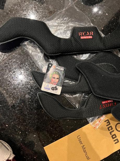 Woom melon vložky do prilby, s