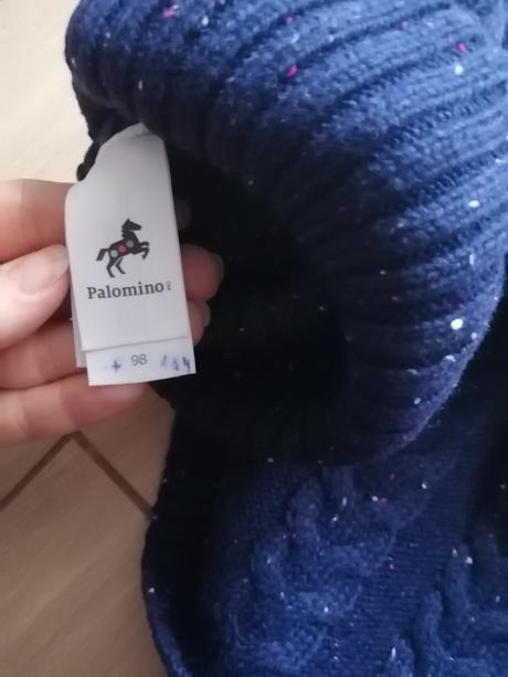 Rolákové teplé šaty, palomino,98