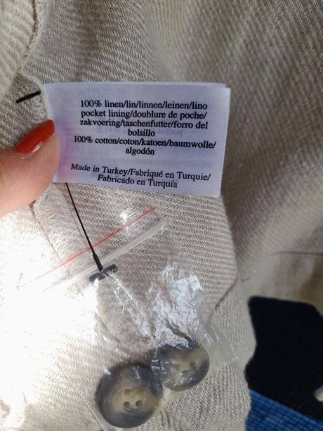 Ľanové sako, laura ashley,34