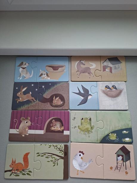 Filibaba puzzle,, nájdi môj domov,,,