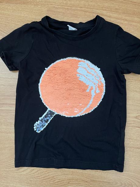 Tricko s premienacim obrazkom, lindex,110