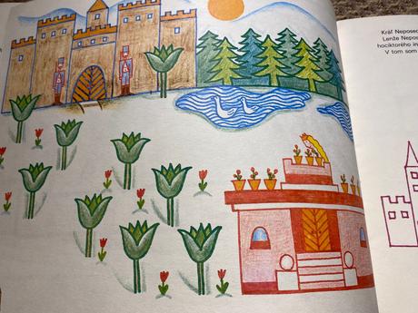 Motýlie počty retro starý pracovný zošit 1984,