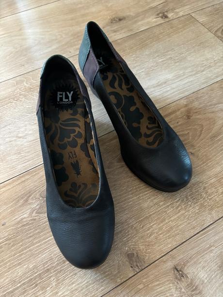 Topánky kožené fly london 38, 38