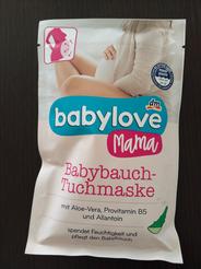 babylove Mama textilná maska na tehotenské bruško, 1 ks