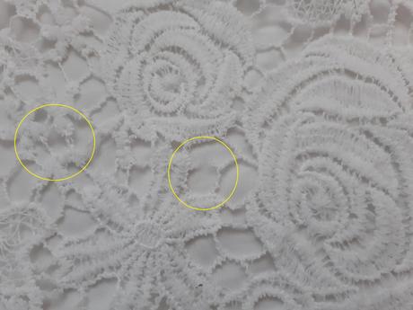 Dámsky top s čipkou, xl