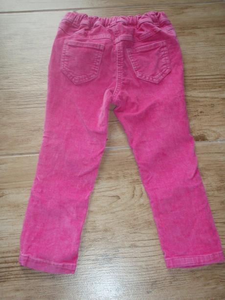 Menčestrové nohavice elastické, george,98