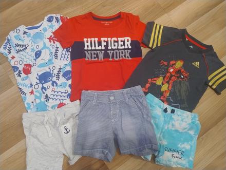 Tričká+ kraťasy, tommy hilfiger,92