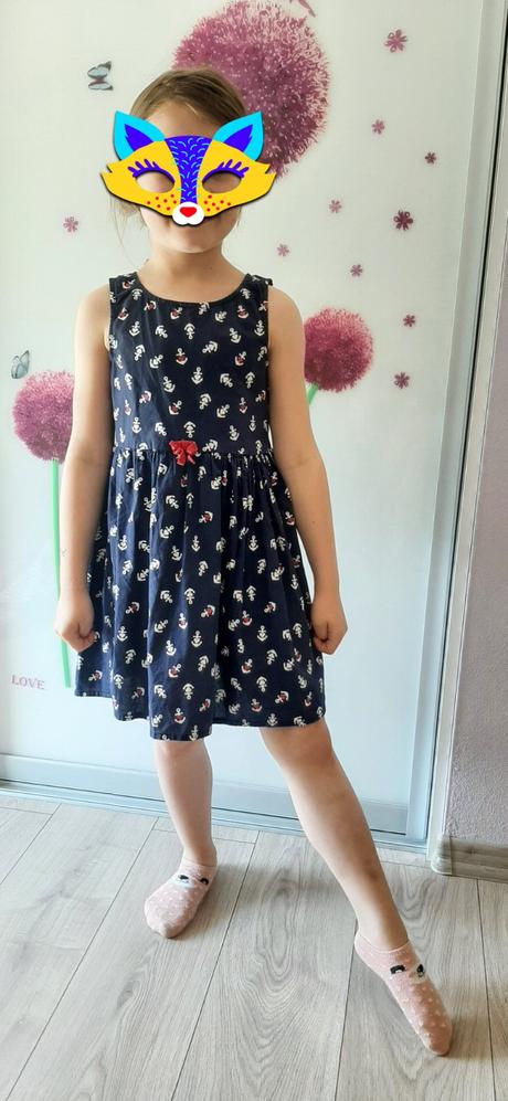 Namornicke saty na cca 6r, h&m,122