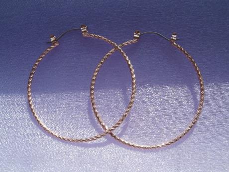 Dámske náušnice kruhy, 