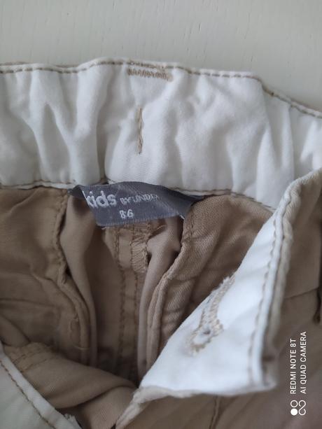 Béžové nohavice, lindex,86