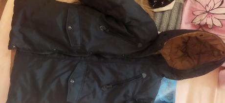 Zimná vetrovka nenosena obojstranná chlapec/dievca, lusa,128