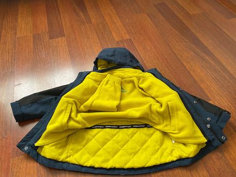 Zimná nepremokavá bunda 2v1, c&a,104