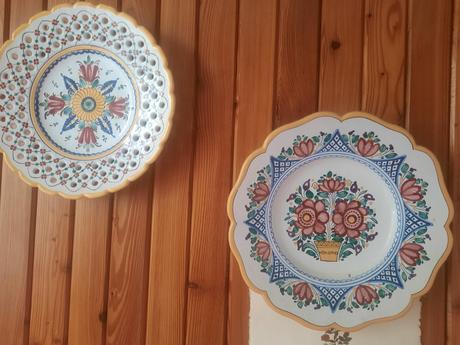 Modranská keramika- taniere 3 druhy, 