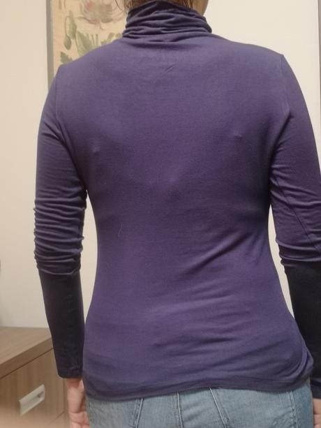 Modrofialový rolák h&m, h&m,m