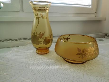 Váza + misa veľká krásna, top top stav,,