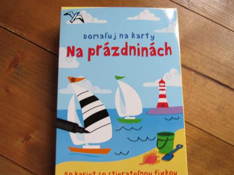 Domaľuj na karty na prázdninách, 
