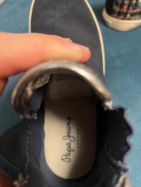 Topanky peppe jeans, pepe jeans,34