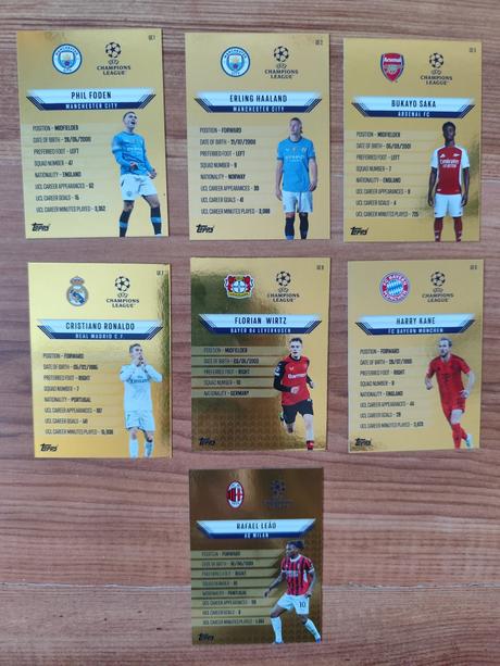 Futbalové kartičky ucc topps match attax 2024/25, 