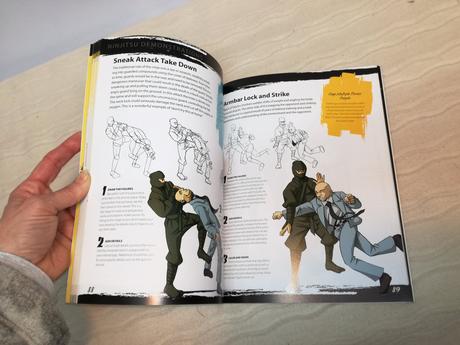 Manga martial arts lessons for drawing nsp21, 