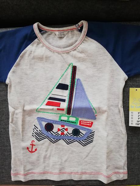 Námornícke tričko nové, pepco,92