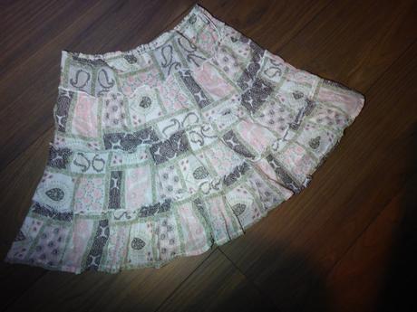 Kvetinová letná maxi sukňa z usa, 164