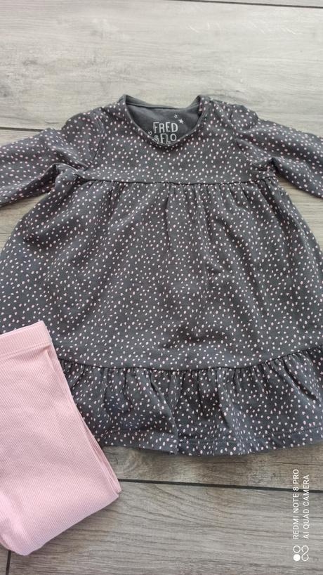 Šaty + legíny 80, f&f,80