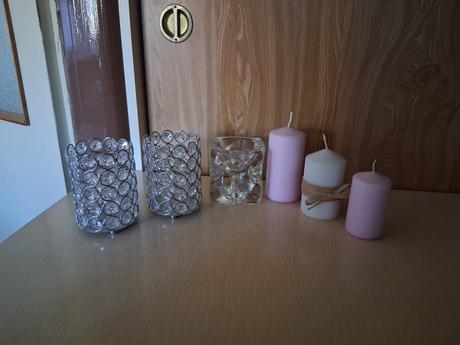 Vianoce kryštál svietnik misa miska pohár sviečka,