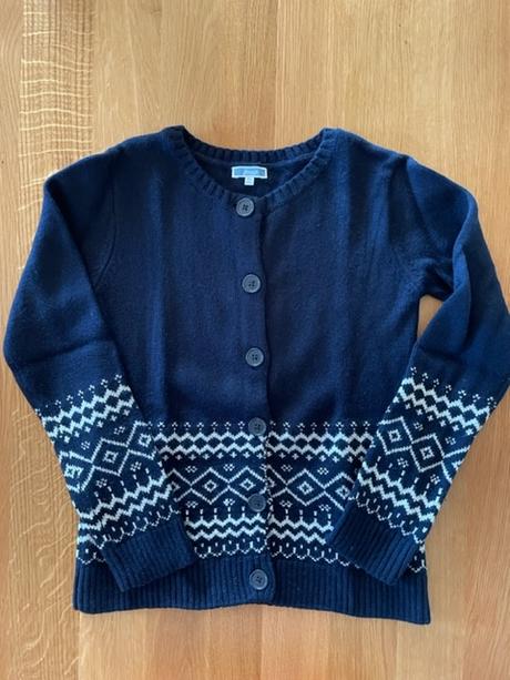 Jacadi sveter s nórskym vzorom, jacadi,140