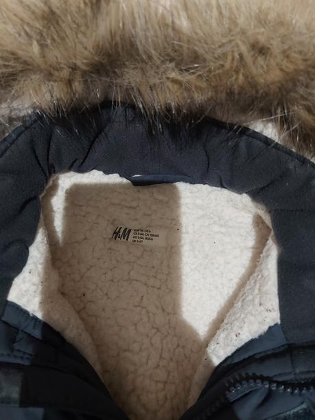 Hm zimná bunda, h&m,116