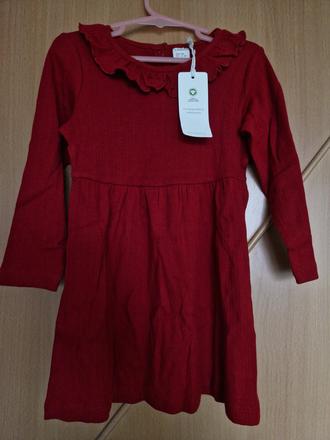 Šaty s dlhým rukávom lindex, lindex,98