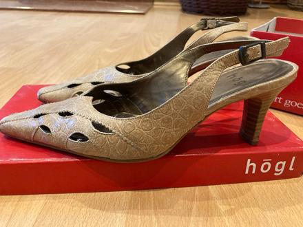 Lodičky s otvorenou pätou hōgl, veľ. 35, 35