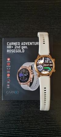 Smart hodinky carneo adventure hr+ 2nd gen. rosego, 