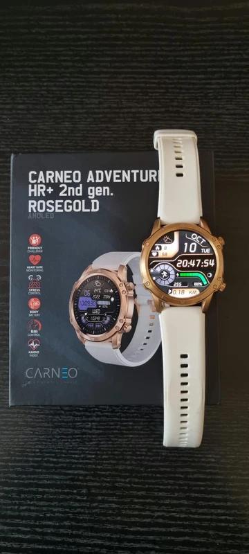 Smart hodinky carneo adventure hr+ 2nd gen. rosego, 
