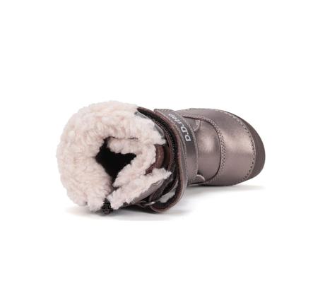 D.d. step - vysoké zimné topánky 063 bronze, d.d.step,25 - 30