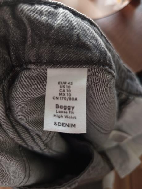 Nové baggy h&m, h&m,42