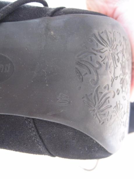 Semiškové topánky na opätku, zn. graceland, 40, graceland,40