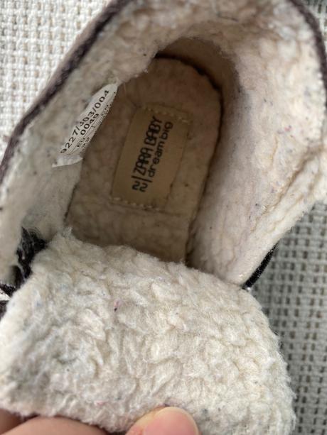 Oteplene kožené tenisky, zara,22