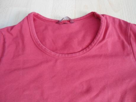 Cervene tricko, h&m,s